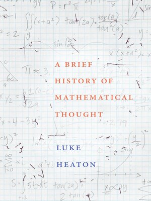 cover image of A Brief History of Mathematical Thought